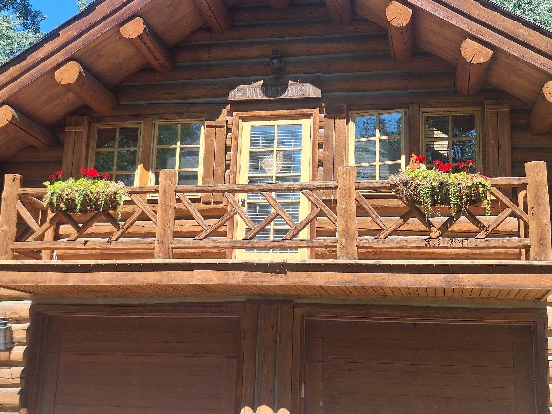 Log home construction