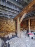 Log home detail