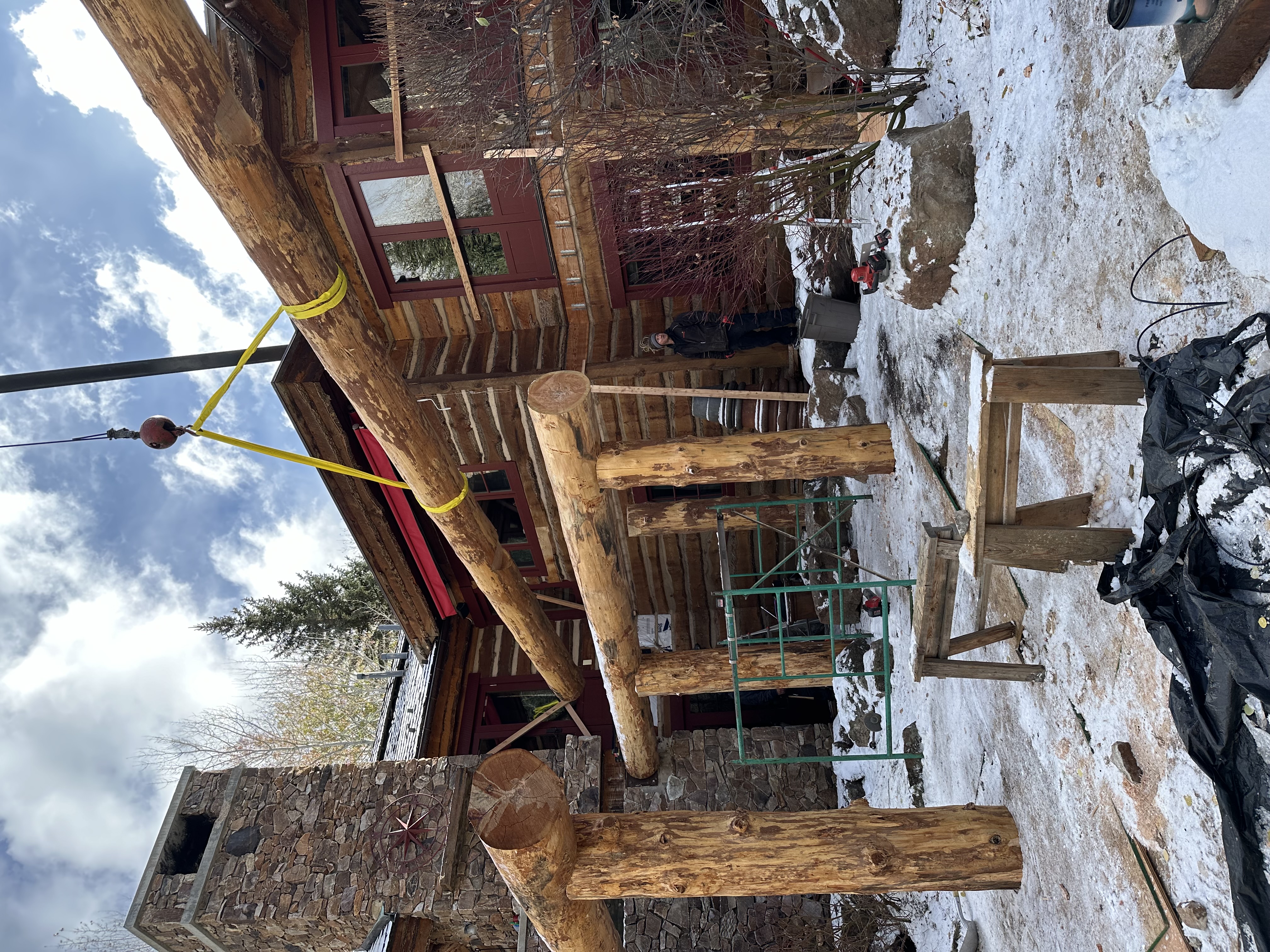 Chase Construction job site Sun Valley Idaho