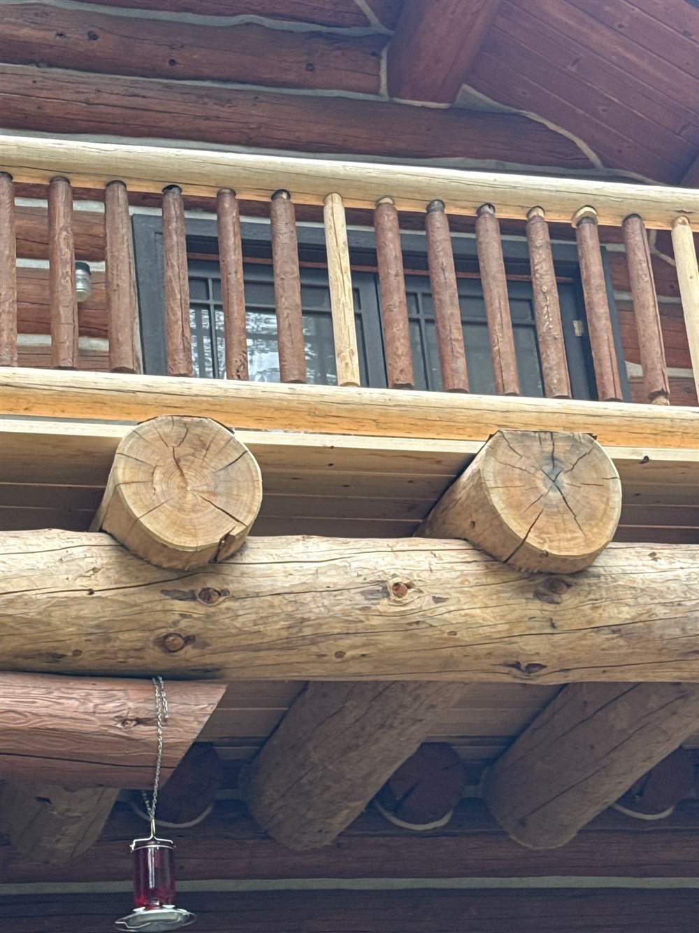 Deck & Balcony Log Repair detail
