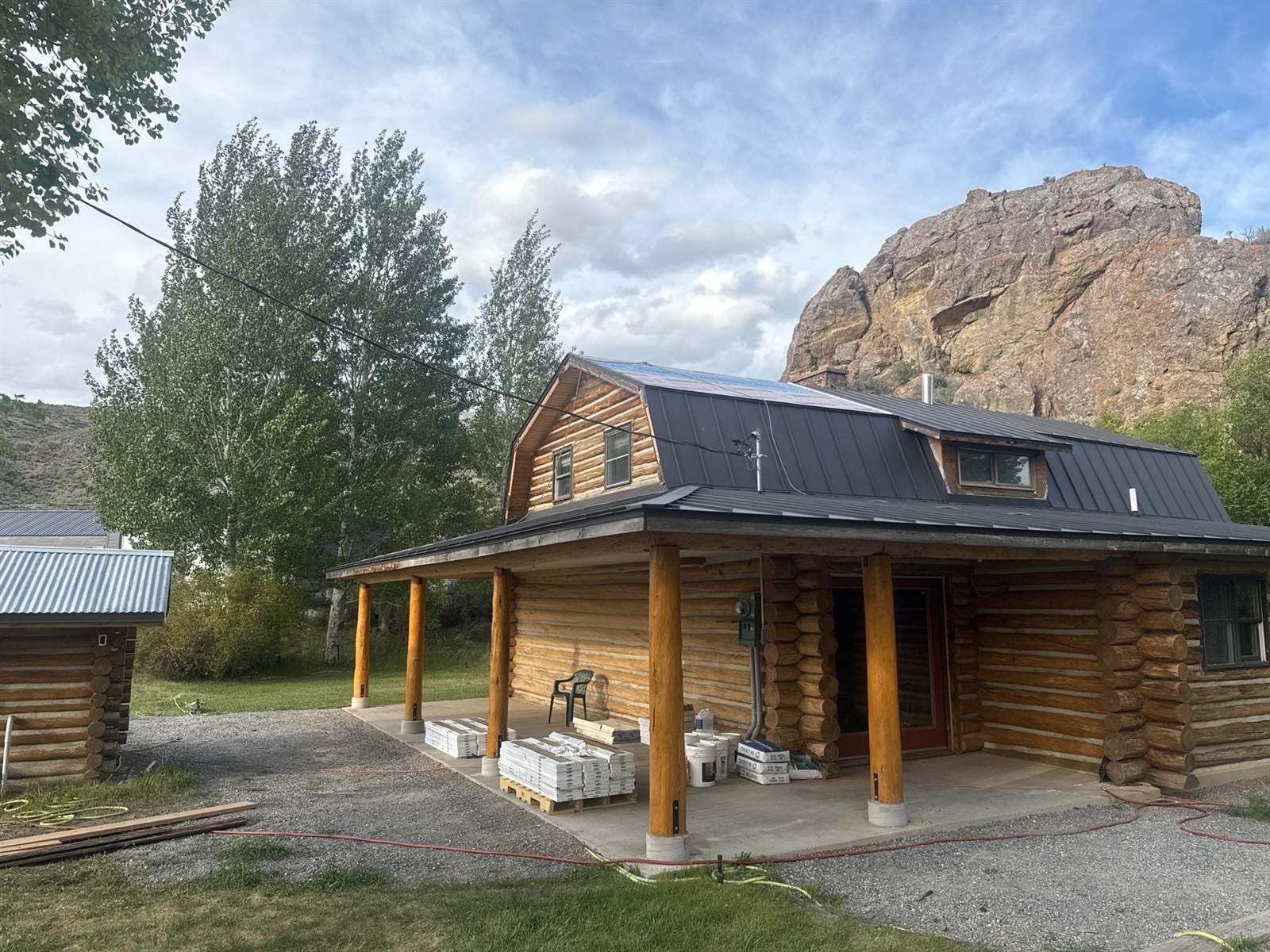 Mackay Log Home Restoration — Mackay, ID