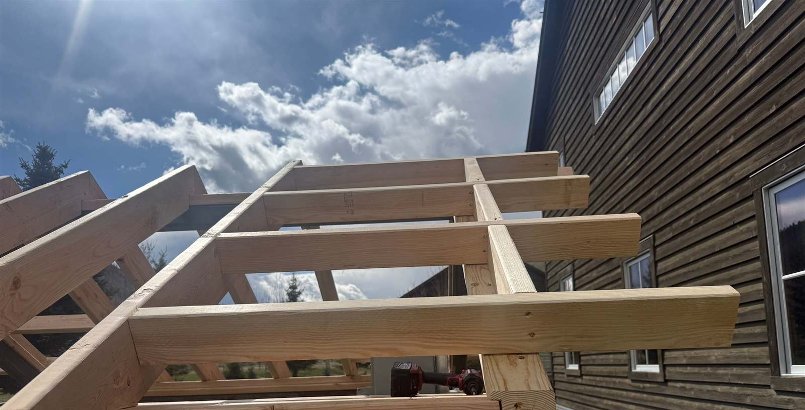 Timber-Framed Pump House — Idaho